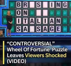 HT9. Wheel of Fortune Puzzle Leaves Viewers Completely Stumped